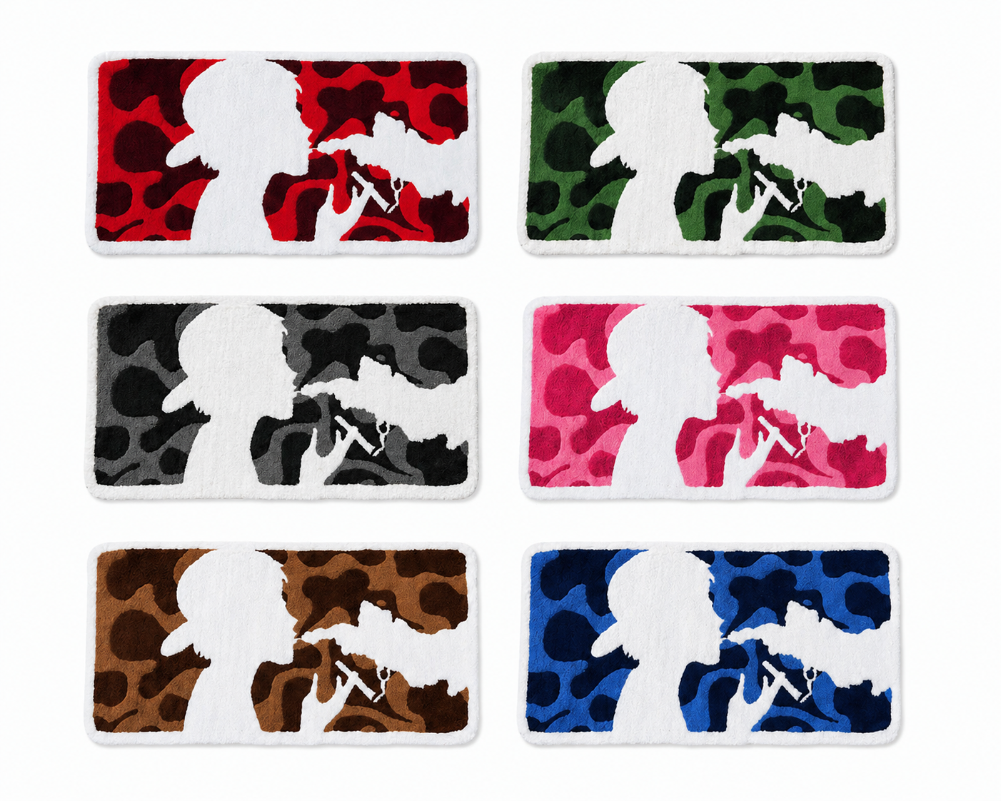 Stress Reliever Camo Rug