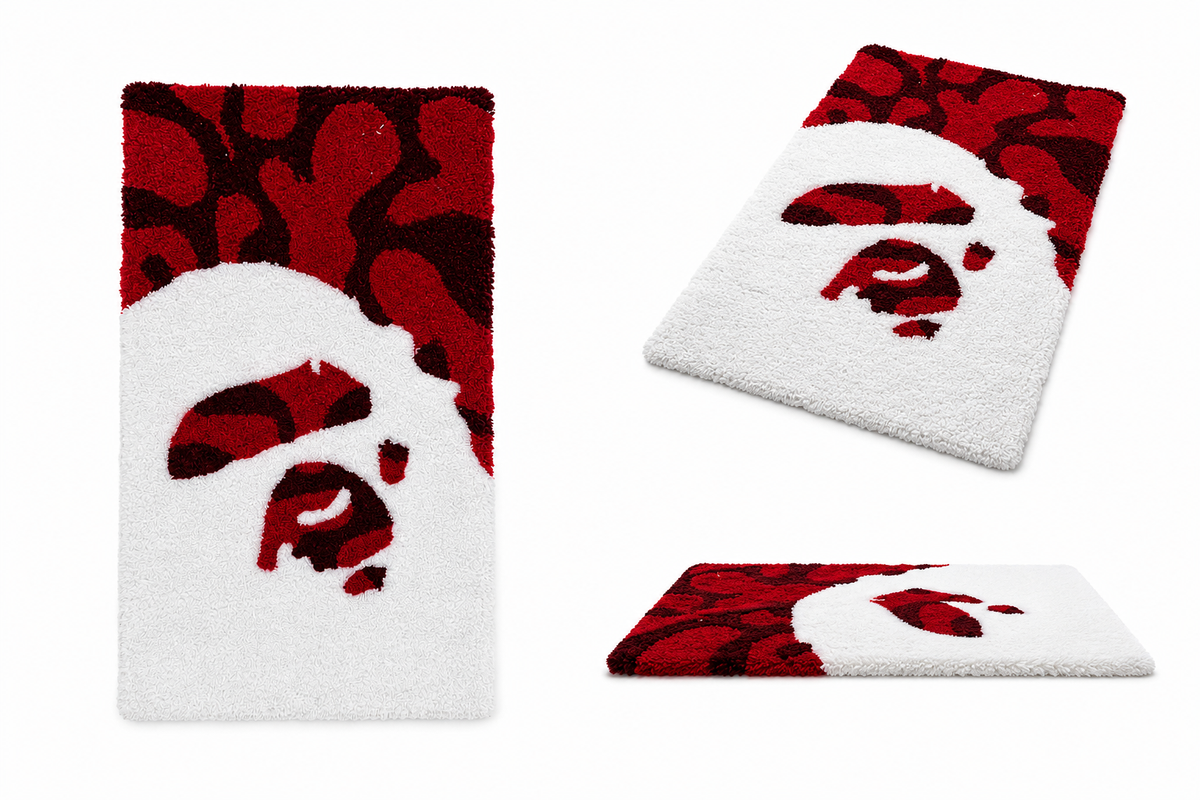 Camo Ape Area Rug